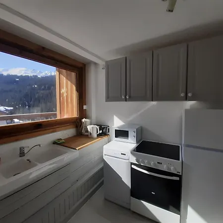 Aux Pieds, Balcon Sud, 3 Pers, - Fr-1-514-33 Appartement